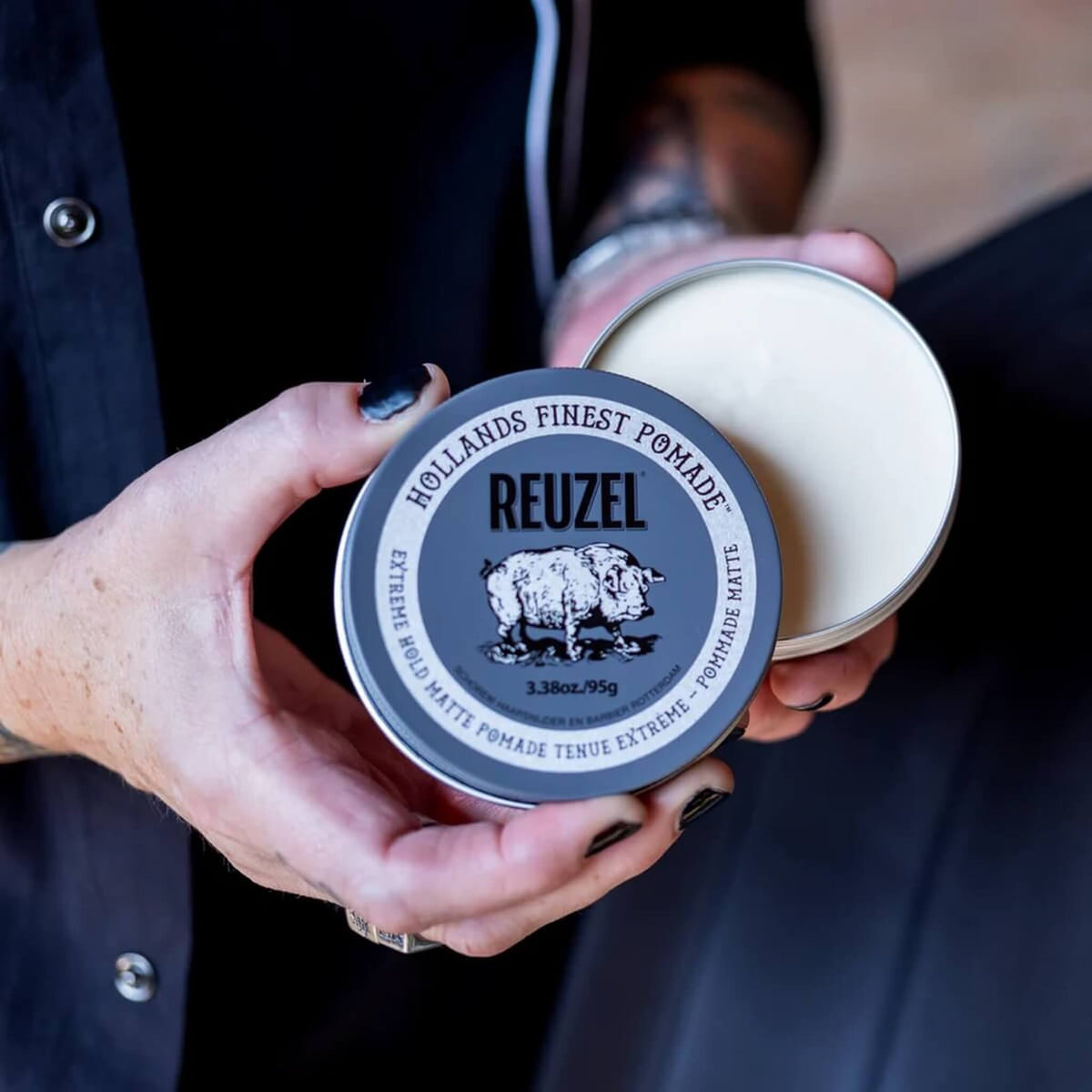 Grey Extreme Hold Matte Pomade, 95 g.