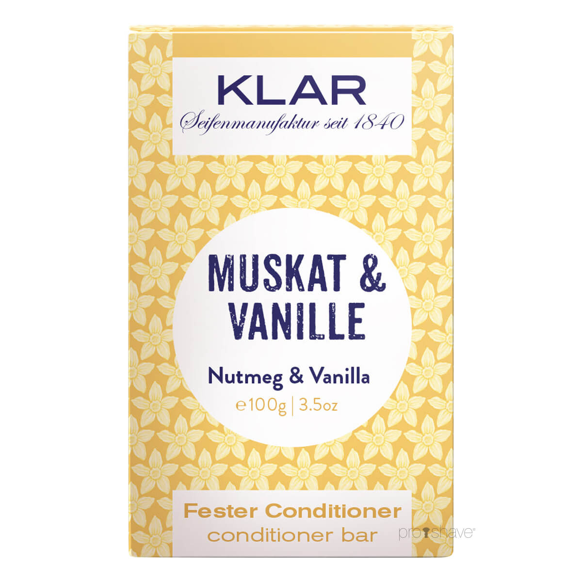 Conditioner Bar, Nutmeg & Vanilla, 100 gr.