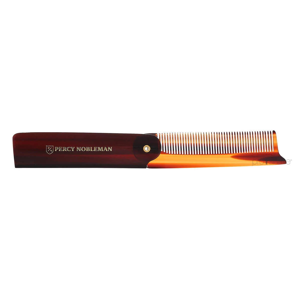 Folding comb for beard and hair
