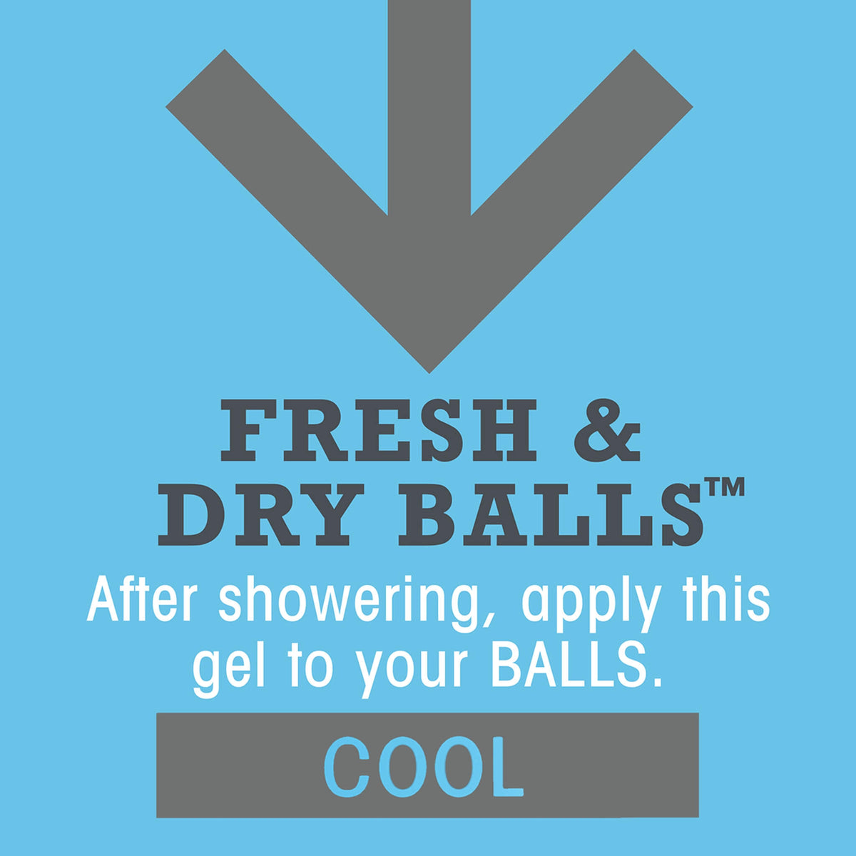 Fresh & Dry Balls, Cool, 75 ml.