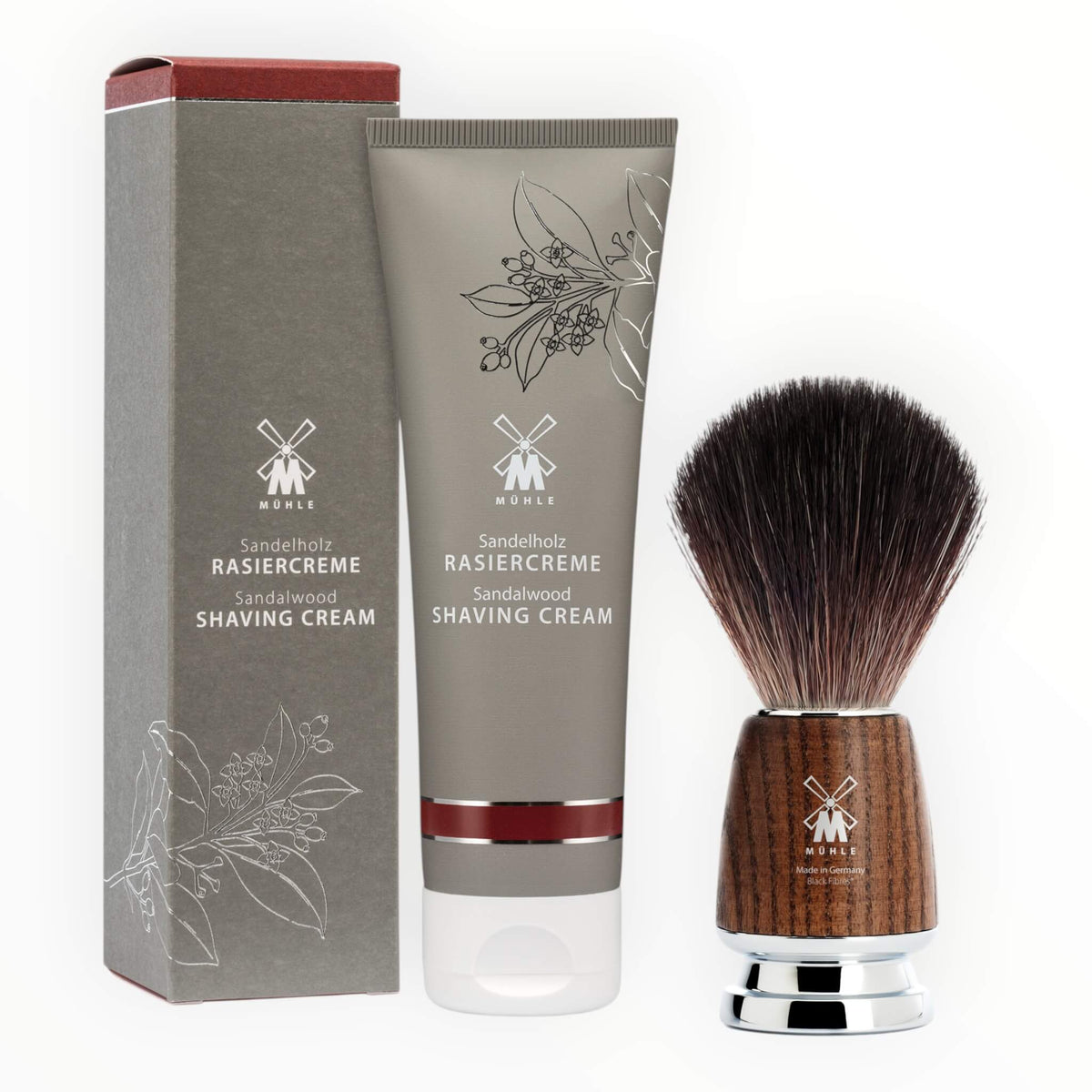 Gift Sets with Shaving Brush, Shaving Cream and Shaving Towel, Starter