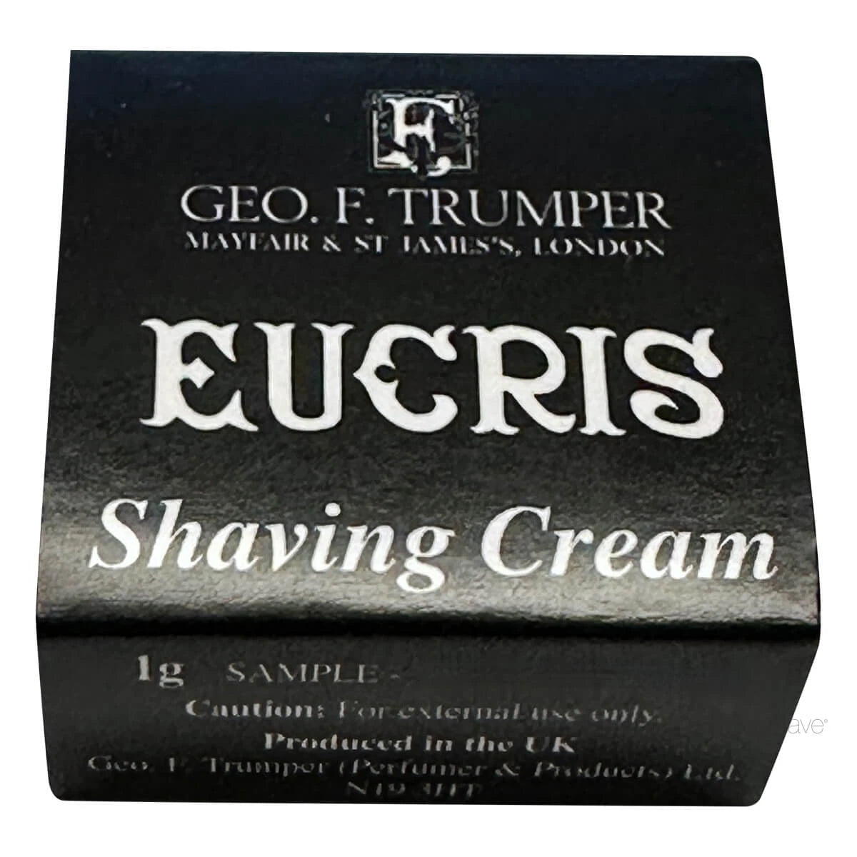 Shaving cream, Eucris, Sample, 1 gr.