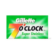 7 O'Clock Super Stainless DE razor blades, Green, 2x5 pcs (10 pcs)