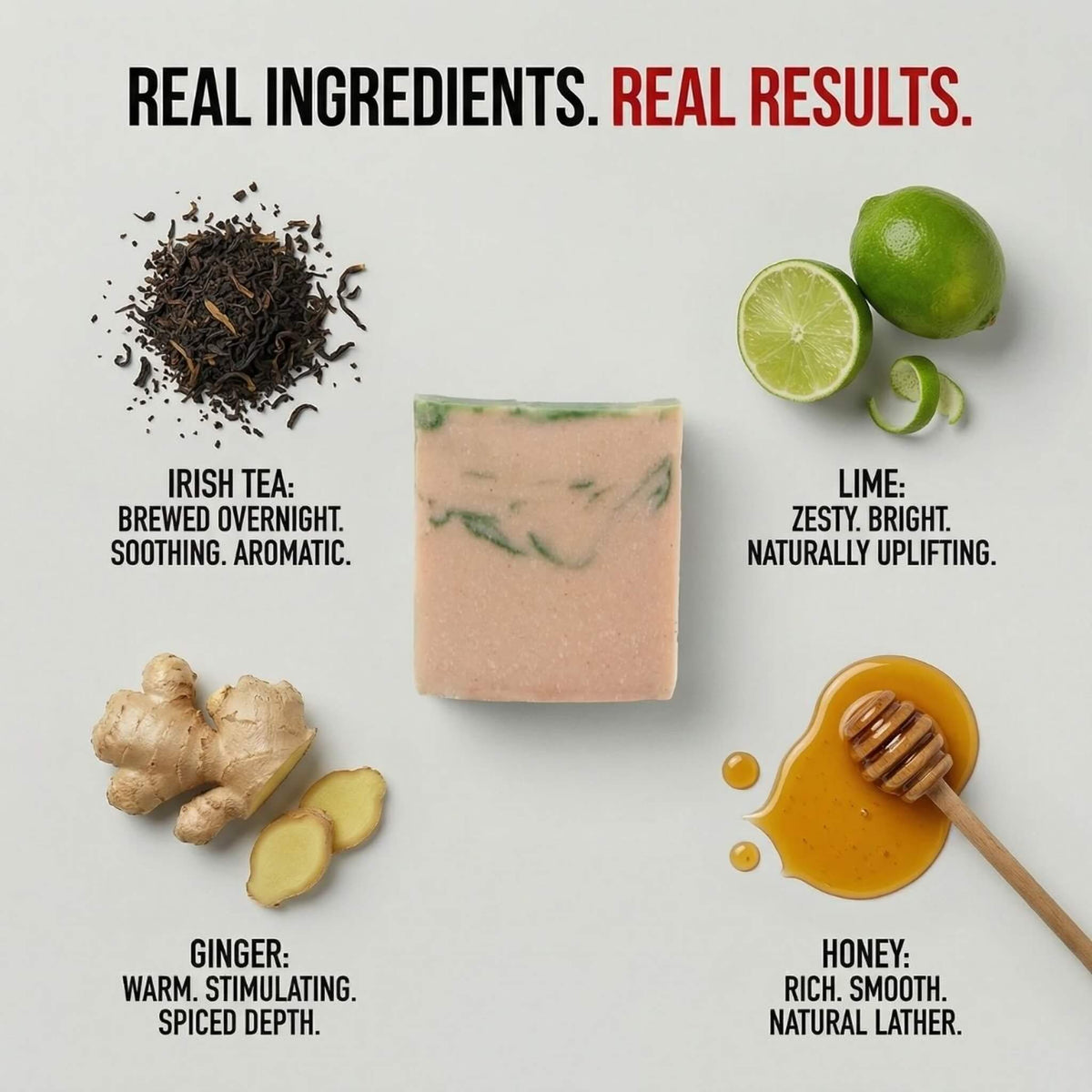 Soap, Ginger Honey Tea, 135 g.