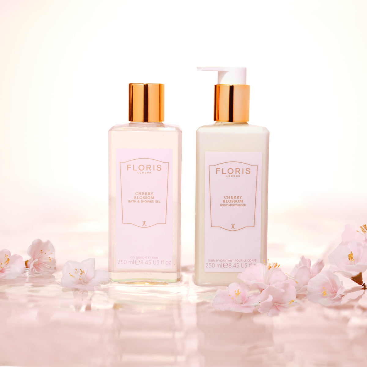 Cherry Blossom, Bath & Shower Gel, 250 ml.