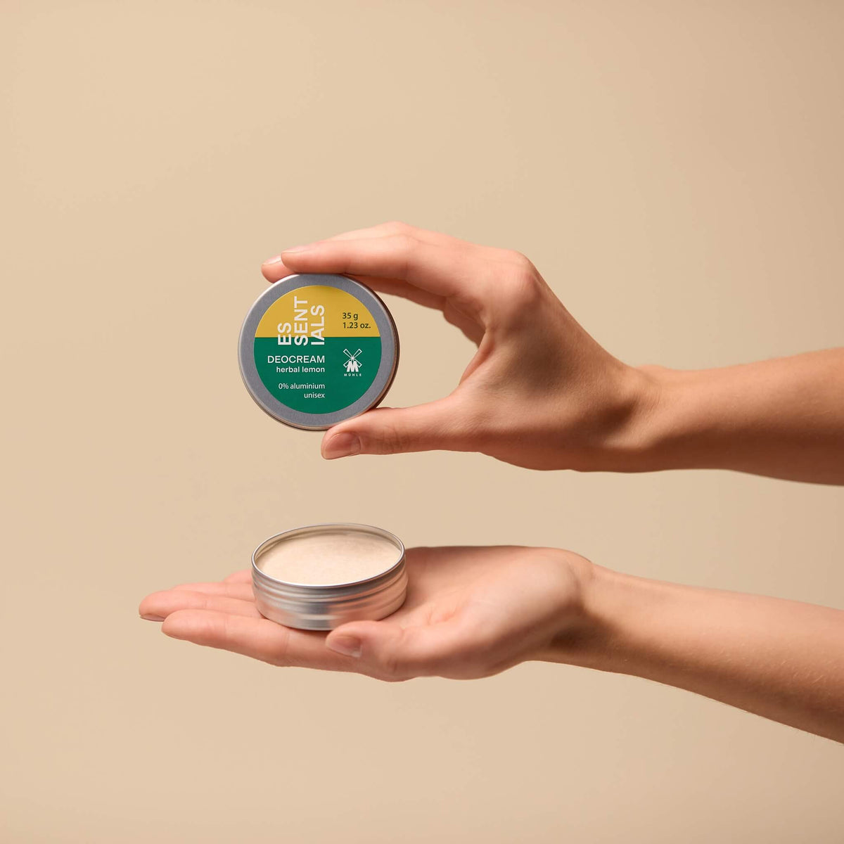 Deodorant Cream, Herbal Lemon, Essentials, 35 gr.