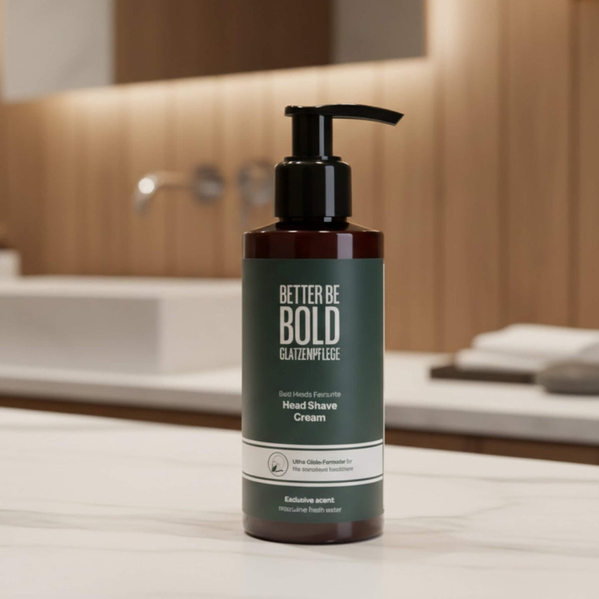 Head Shave Cream, Ultra-glide formula, 150 ml.