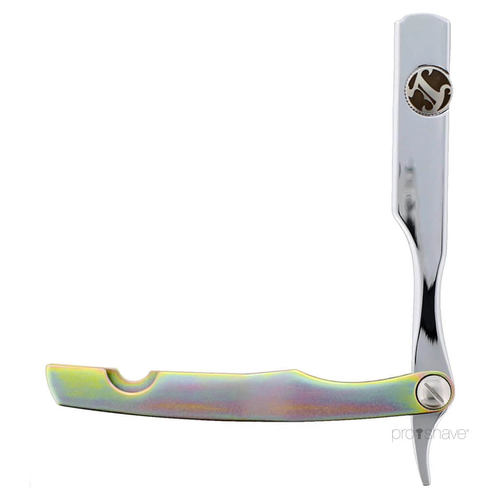 Straight razor, Yellow Zinc & Chrome