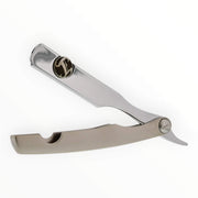Straight Razor, Nickel & Chrome