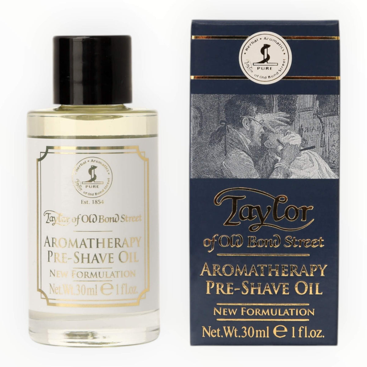 Preshave Oil, Aroma Therapy, 30 ml.
