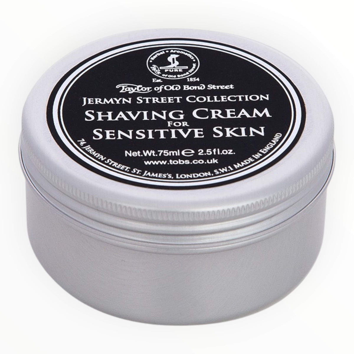 Shaving cream, Jermyn Street, 75 ml.