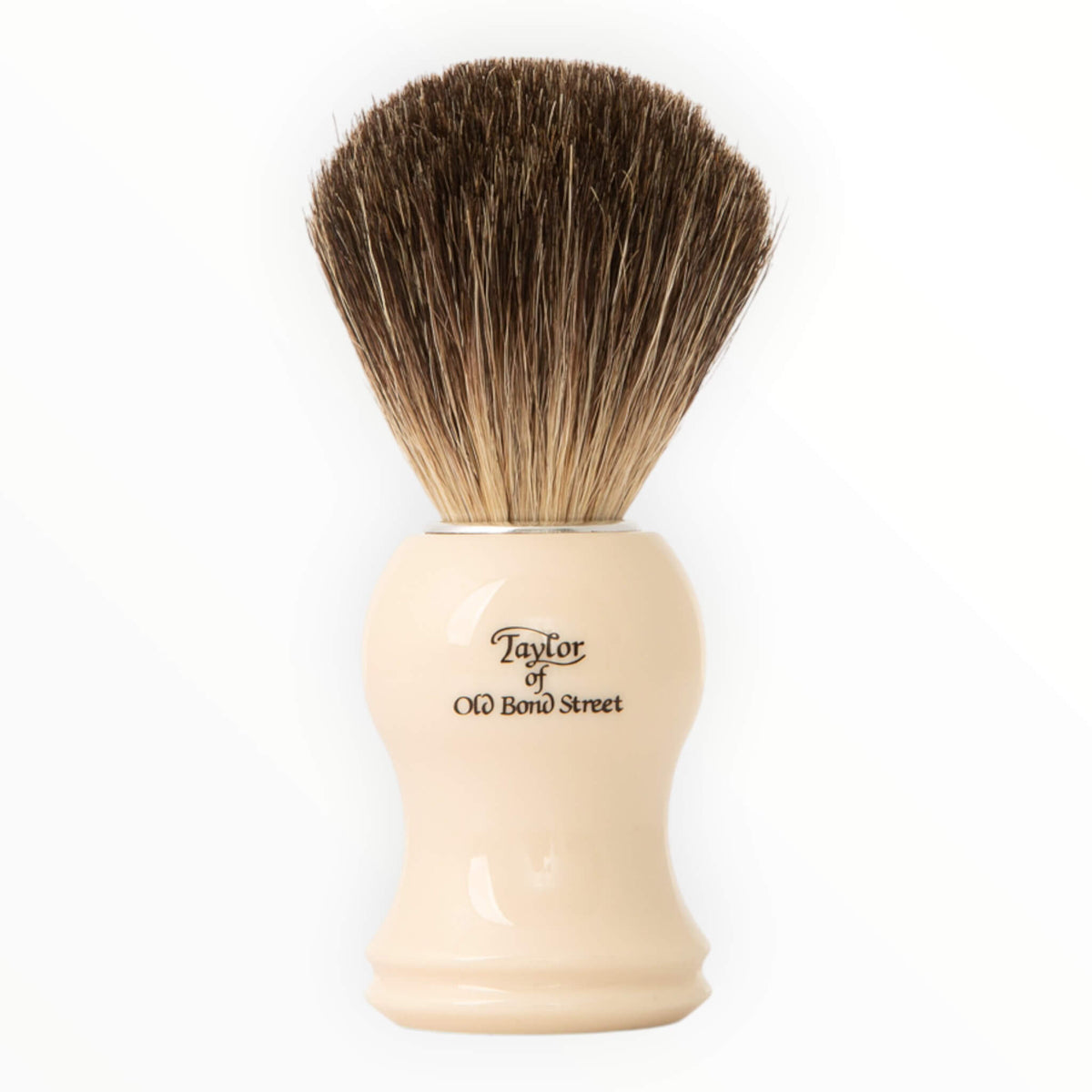 Shaving Brush, Beginner Brush, Ivory