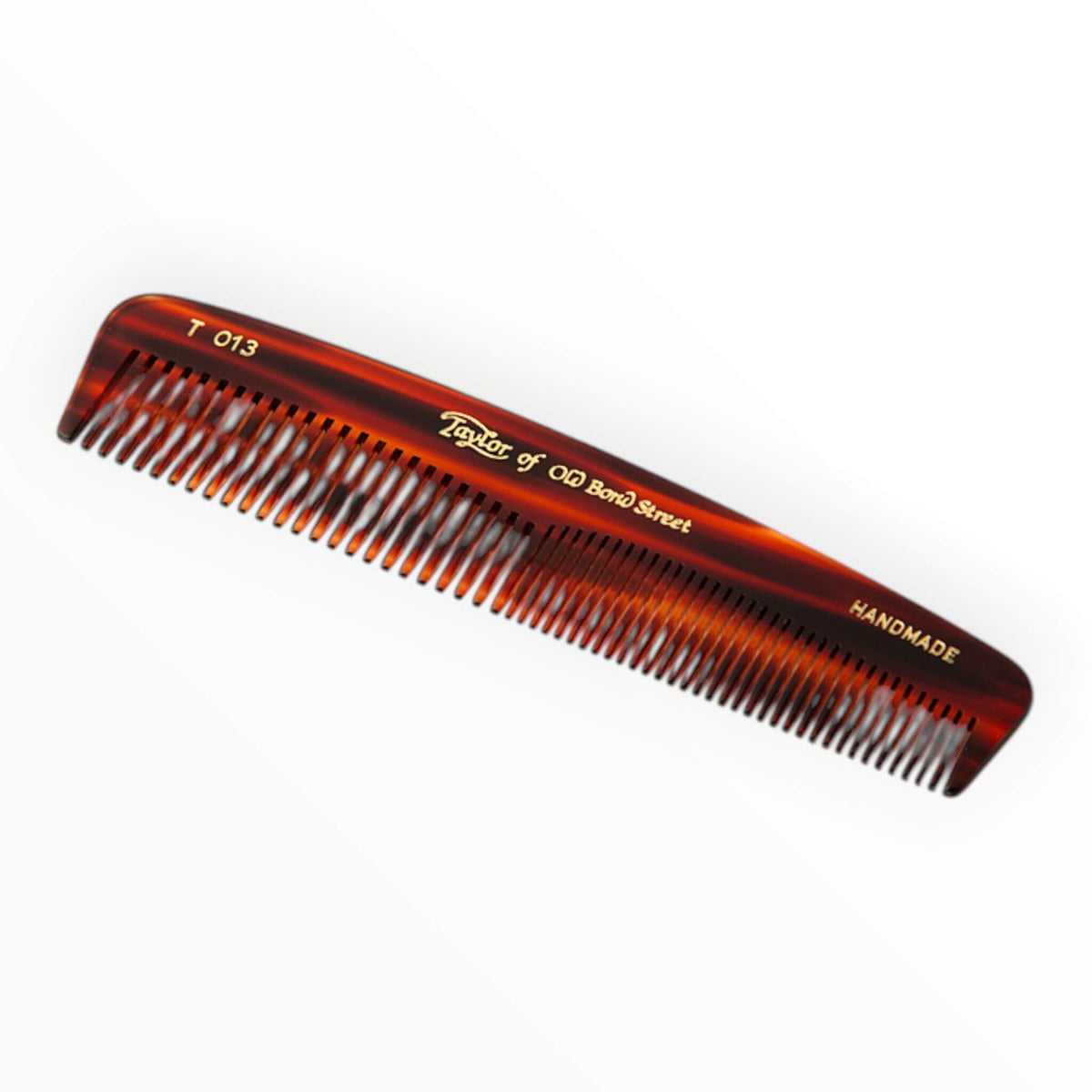 Pocket comb with fine/coarse teeth, 12.5 cm.