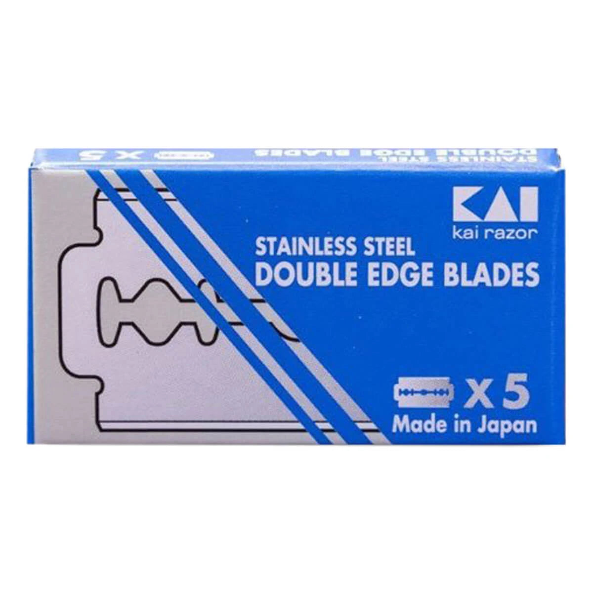 Kai DE-Barber blades, Stainless-Steel, 2x5 pcs (10 pcs)