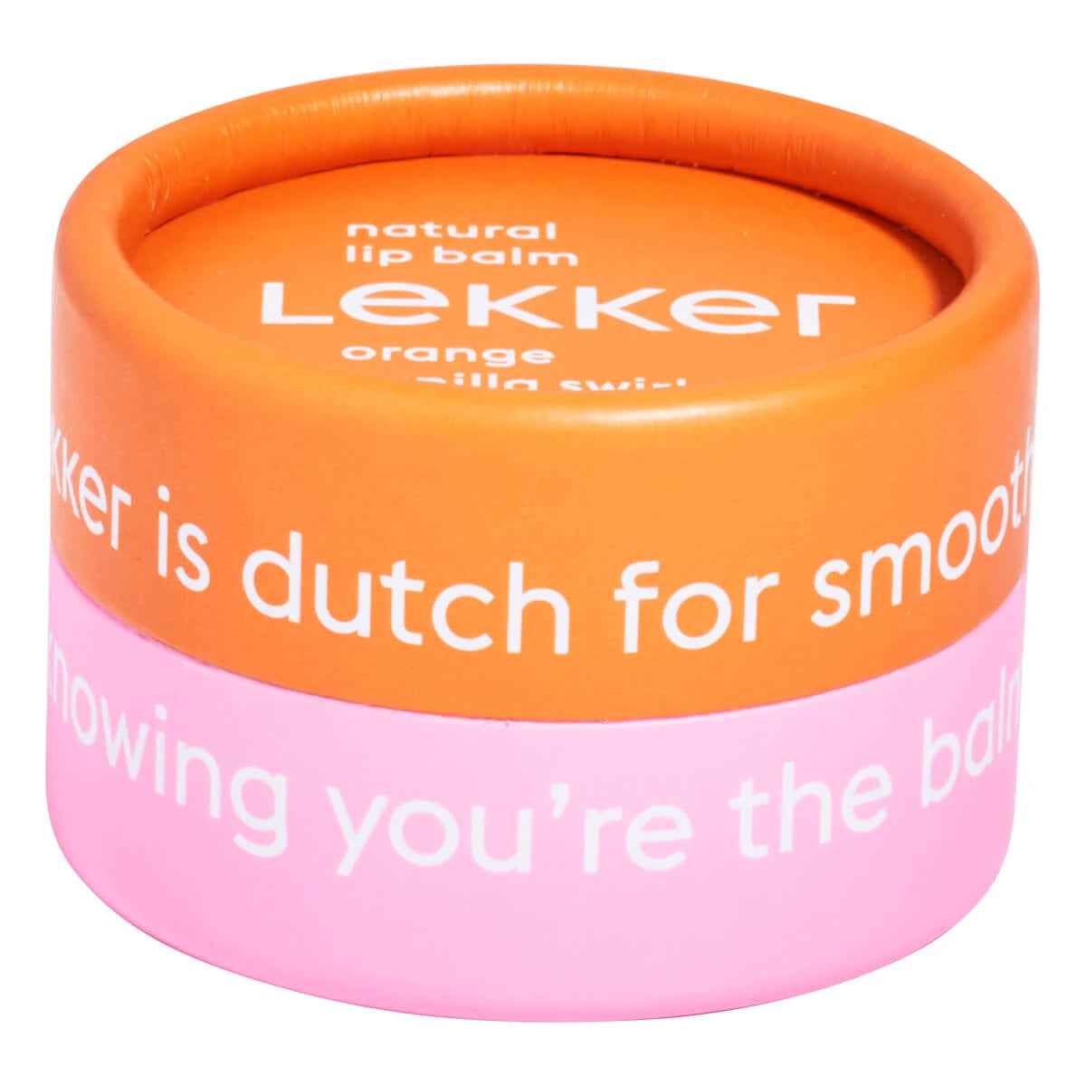 Lip Balm, Orange Vanilla Swirl, 8 g.