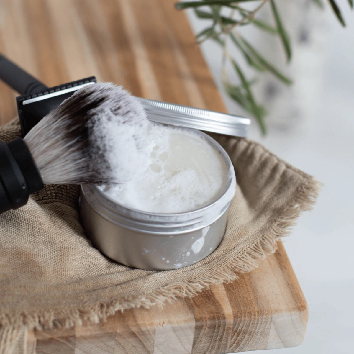 Sandalwood shaving soap, 110 gr.