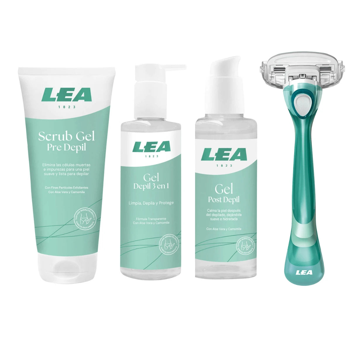 LEA Products and Razors for shaving legs