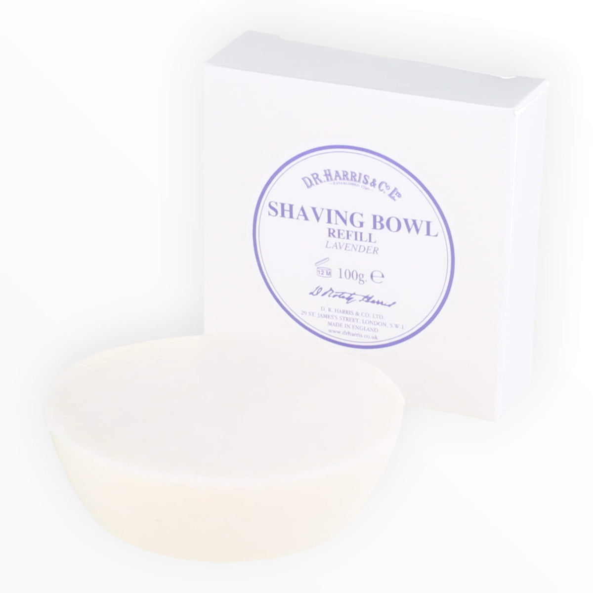 Lavender Shaving Soap, Refill, 100 gr.