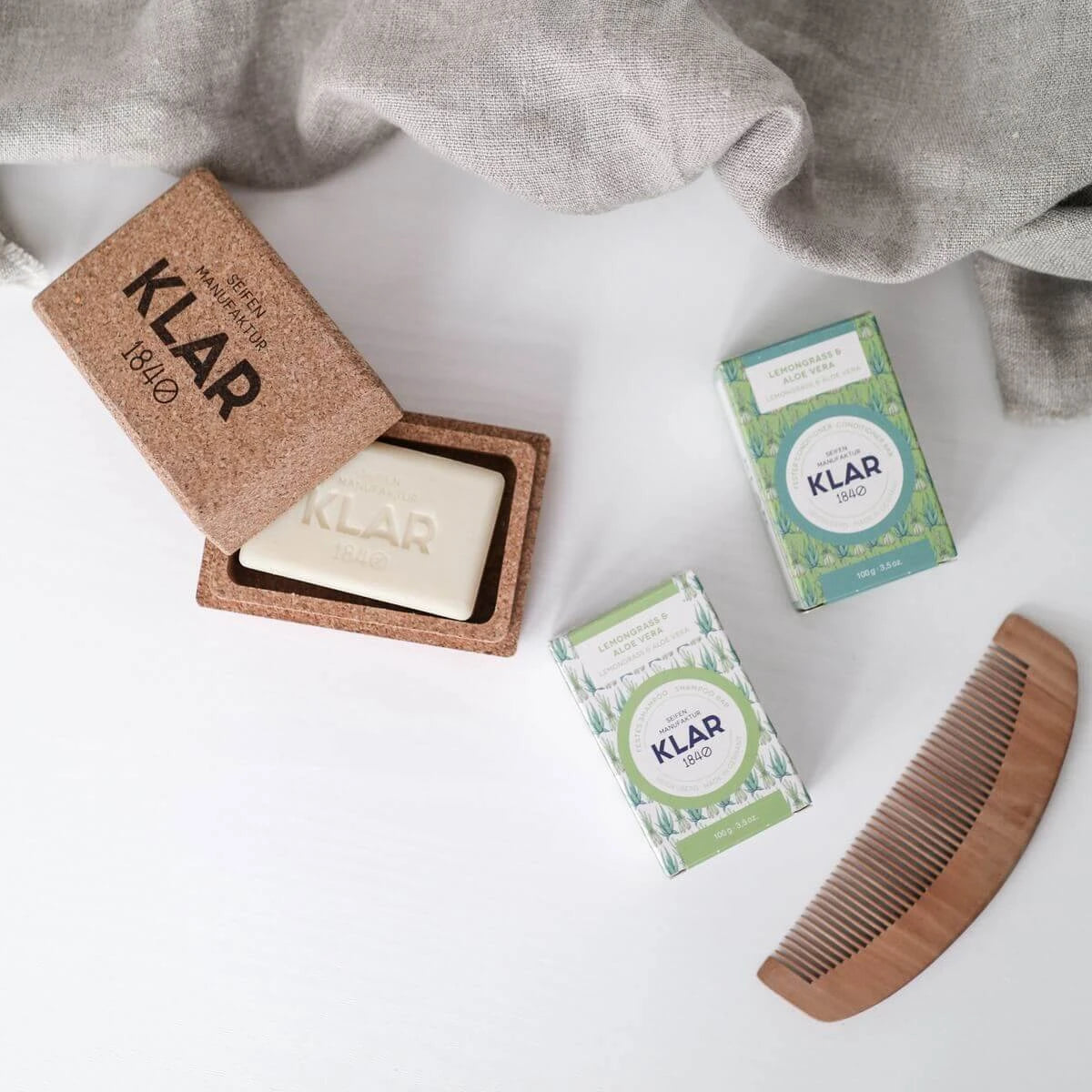 Shampoo Bar, Lemongrass & Aloe Vera, 100 gr.