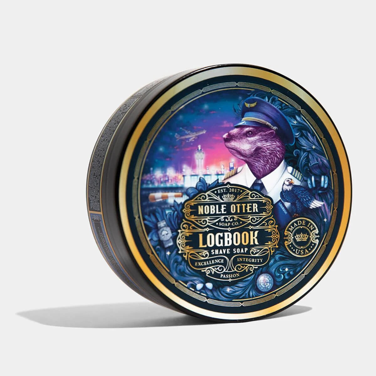 Shaving soap, Logbook, 118 ml.