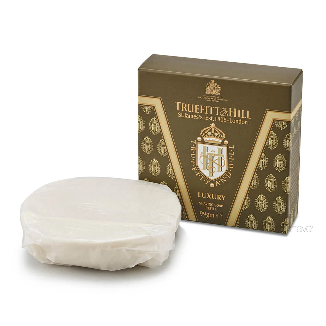 Shaving soap refill, Luxury, 99 gr.