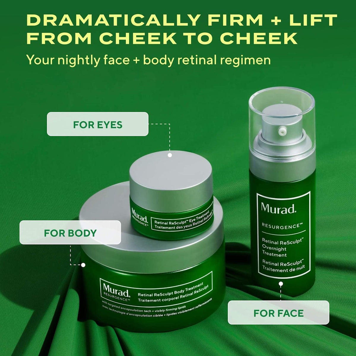 Retinal ReSculpt Body Treatment, Resurgence, 148 ml.