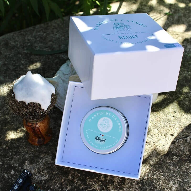 Shaving soap, Nature - Fragrance-free, 50 g.