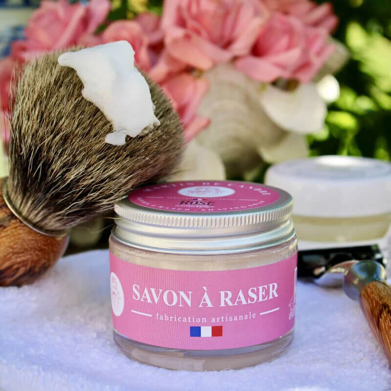 Shaving soap, Rose, 50 g.