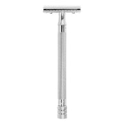 24C Safety Razor, Long, Chrome, Pink box