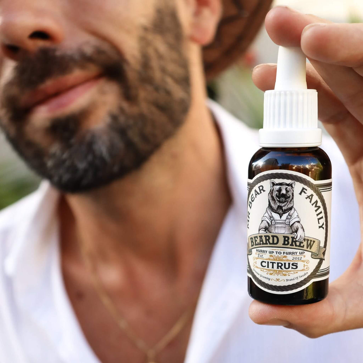 Beard oil, Beard Brew Oil, Citrus, 30 ml.