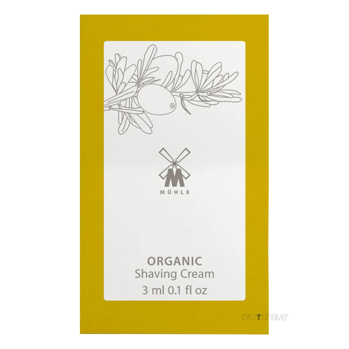 Organic Shaving Cream, SAMPLE