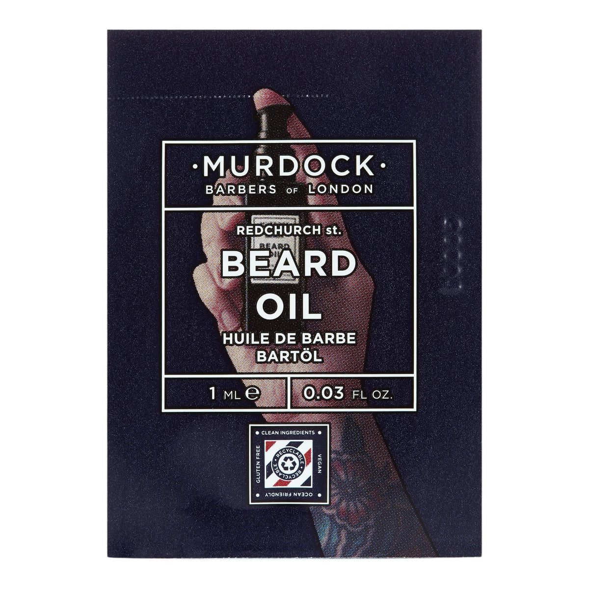 Beard oil, Sample, 1 ml.