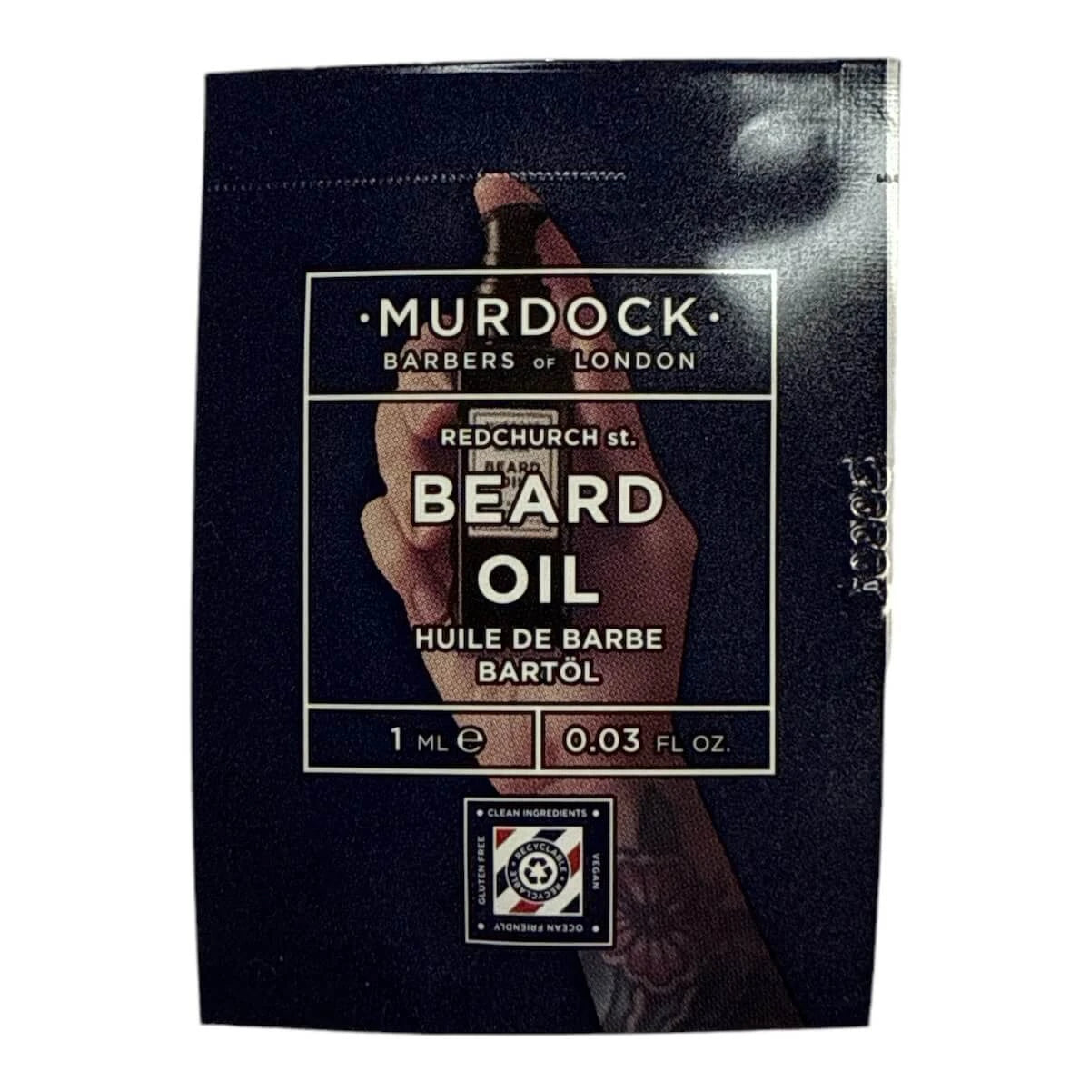 Beard oil, Sample, 1 ml.