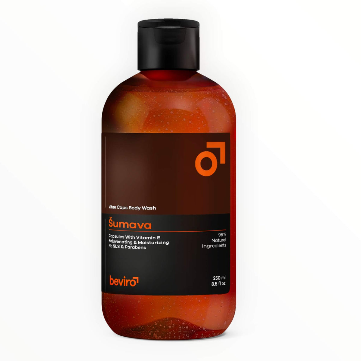 Natural Body Wash, Šumava, 250 ml.