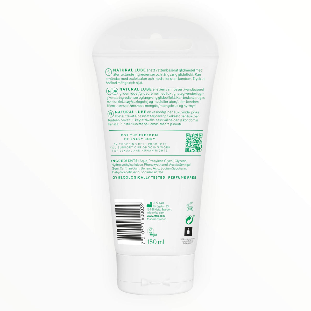 Natural Glide - Lubricant, 150 ml.