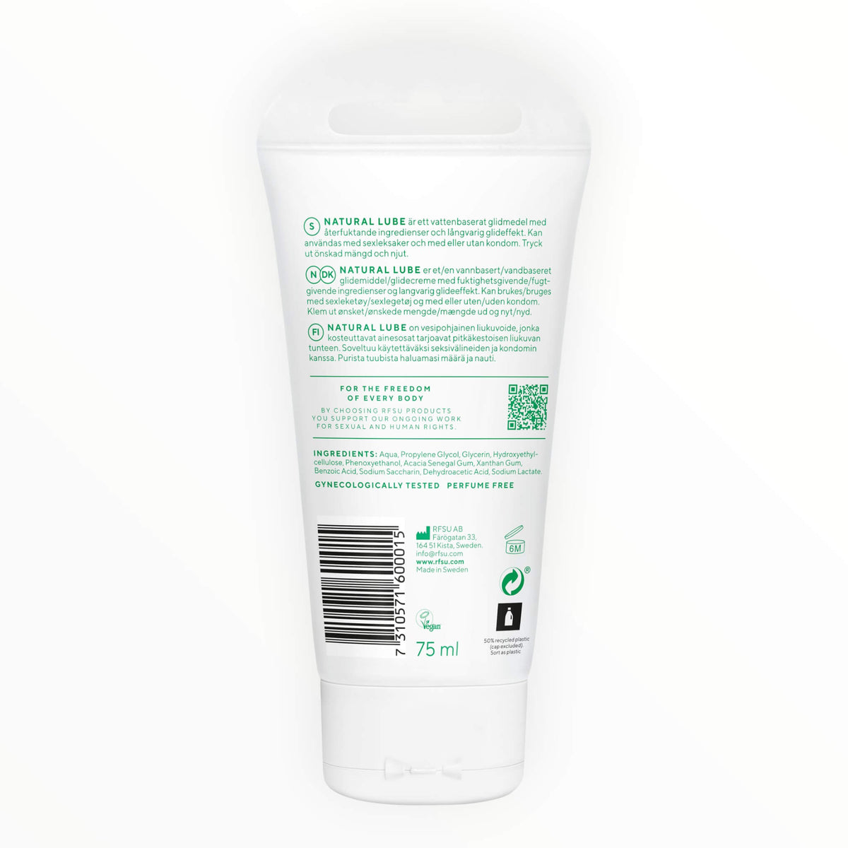 Natural Glide - Lubricant, 100 ml.