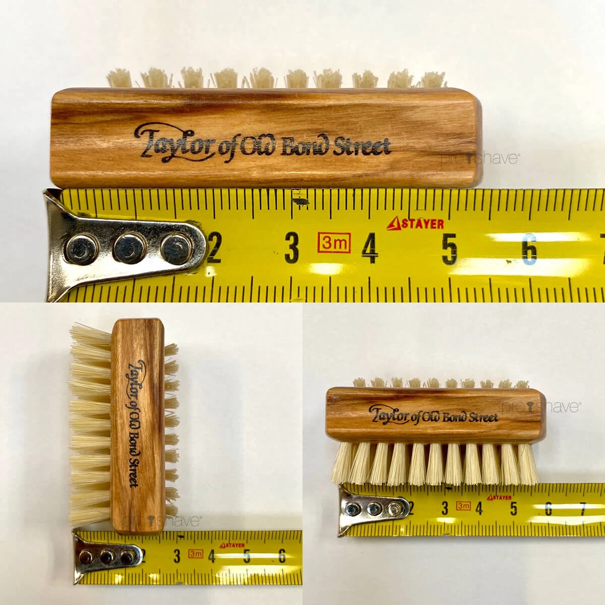 Nail brush, Beech wood, Small