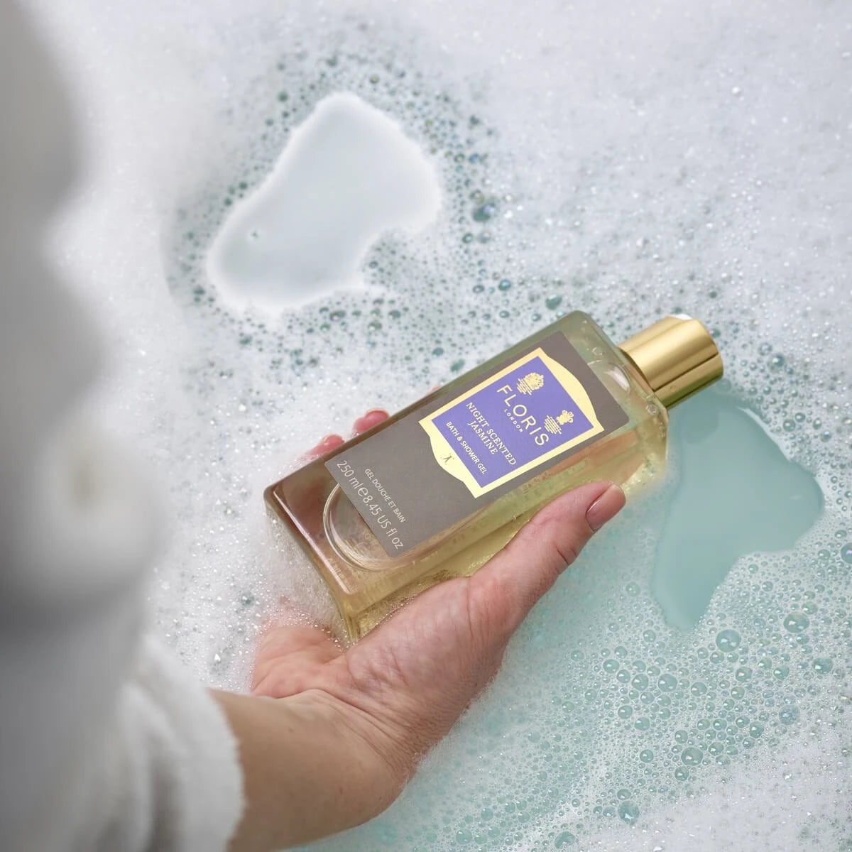 Night Scented Jasmine, Bath & Shower Gel, 250 ml.