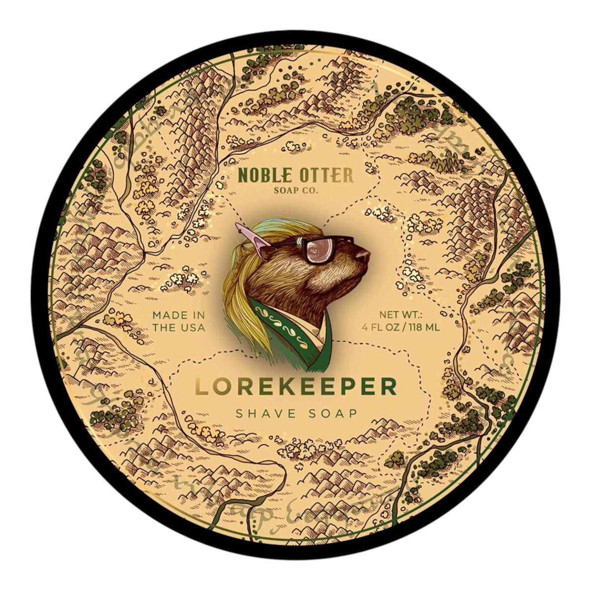 Shaving soap, Lorekeeper, 118 ml.