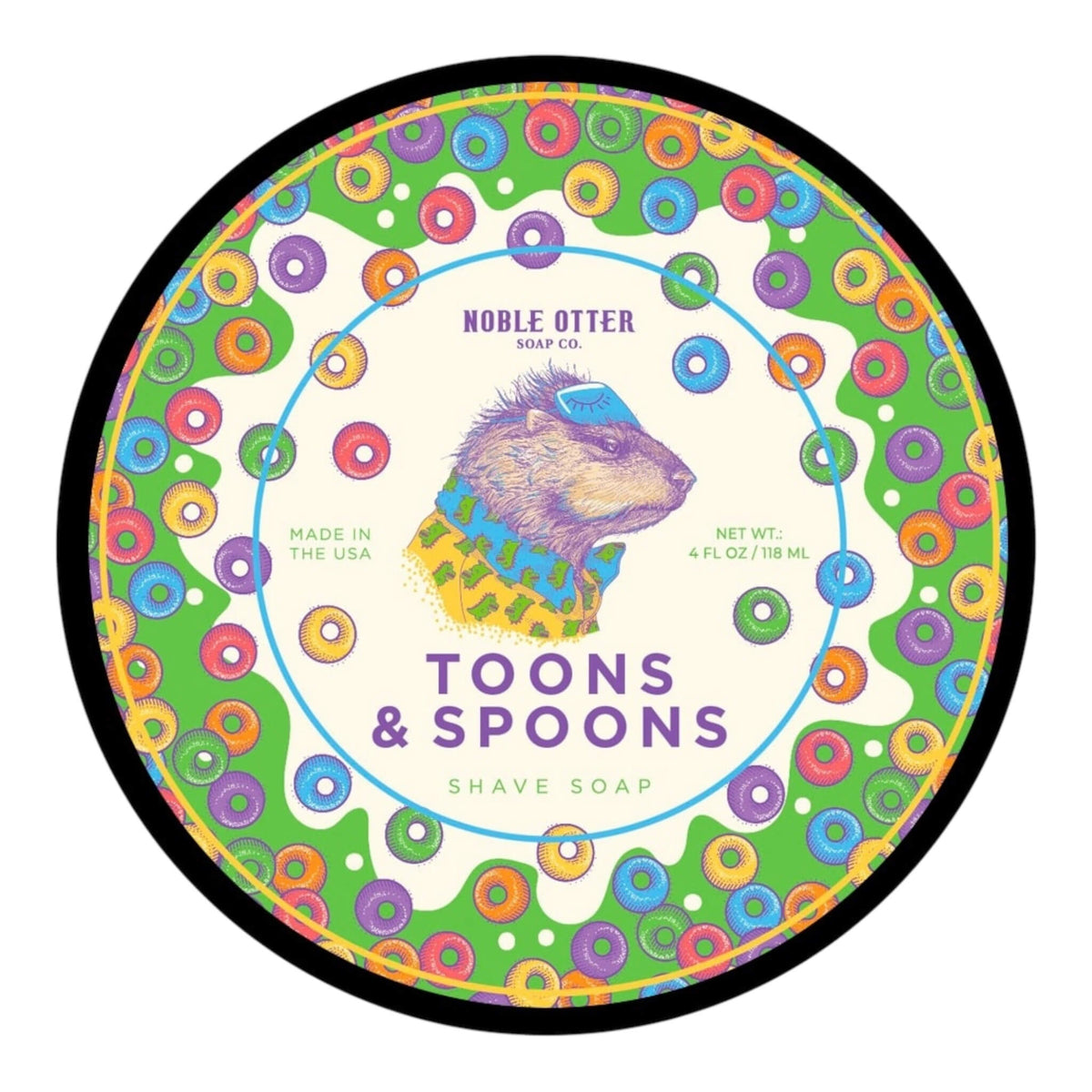 Shaving soap, Toons and Spoons, 118 ml.
