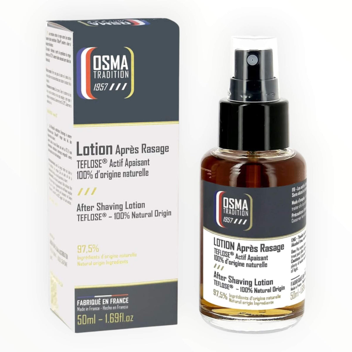 Aftershave Lotion, Alcohol-Free, 50 ml.