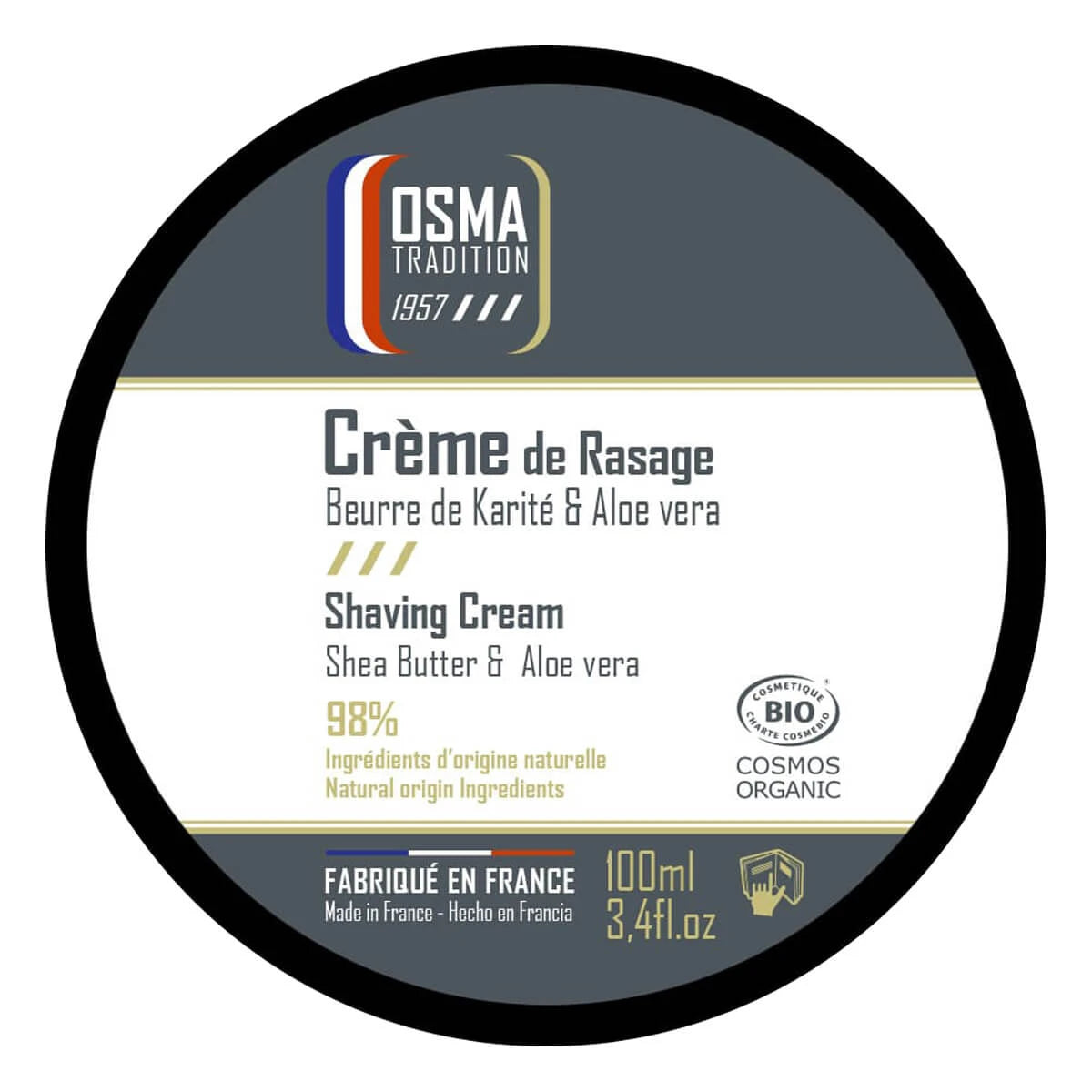 Shaving cream, 100 ml.