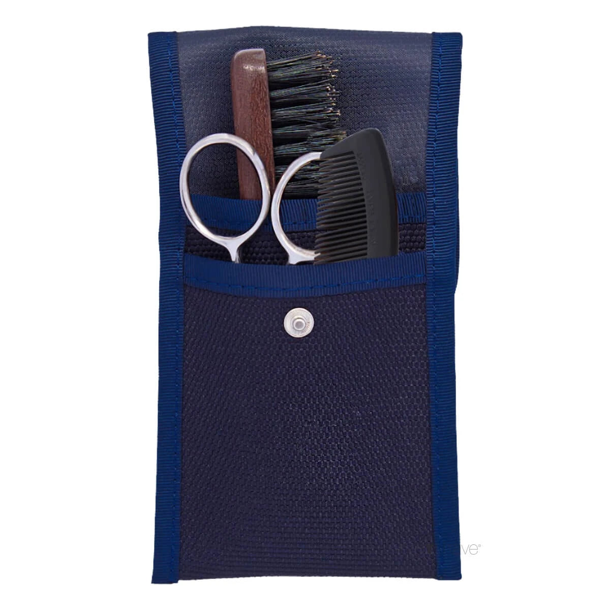 Beard grooming set with Scissors, Comb and Brush