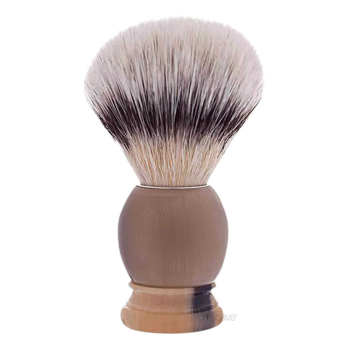Shaving brush, High Mountain White Fibre & Genuine Horn, Original, size 12