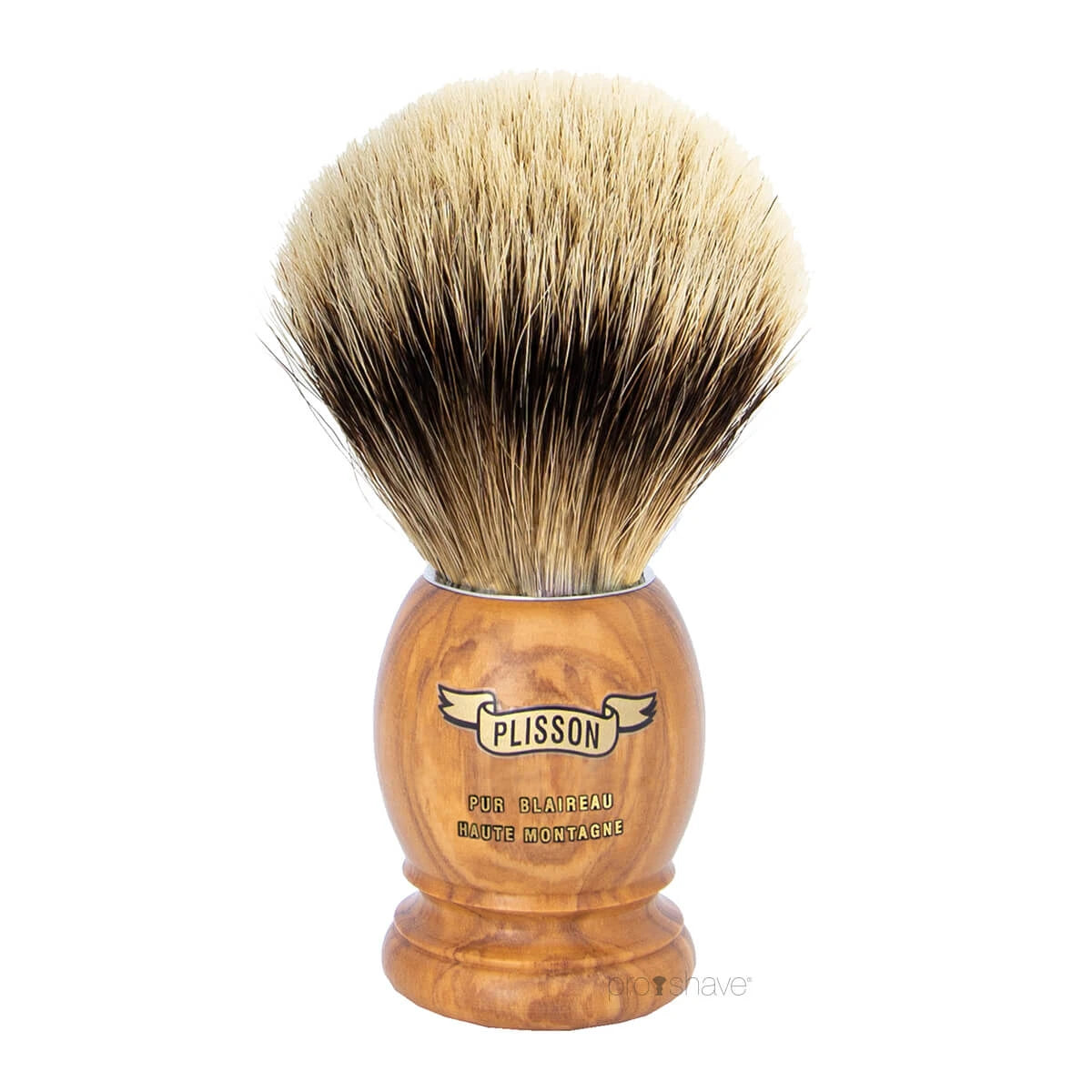 Shaving Brush, High Mountain White Badger & Olive Wood, Original, Size 12