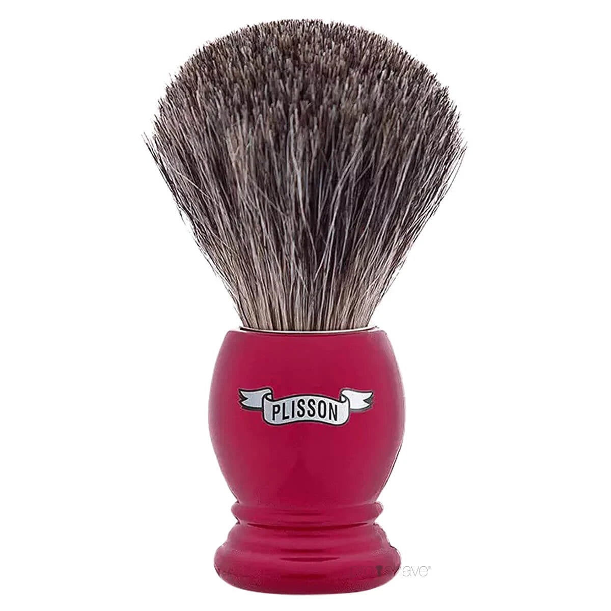 Shaving Brush, Russian Grey Badger & Pearl Red, Essentiel, Size 12