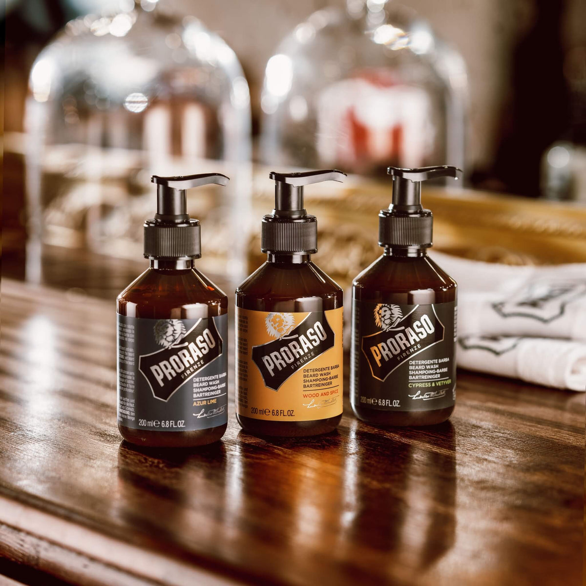 Beard Shampoo, Wood & Spice, 200 ml.