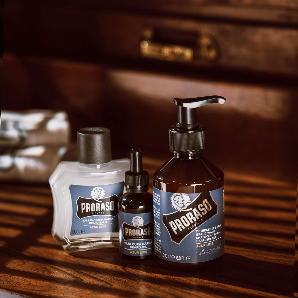 Beard oil, Azur Lime, 30 ml.