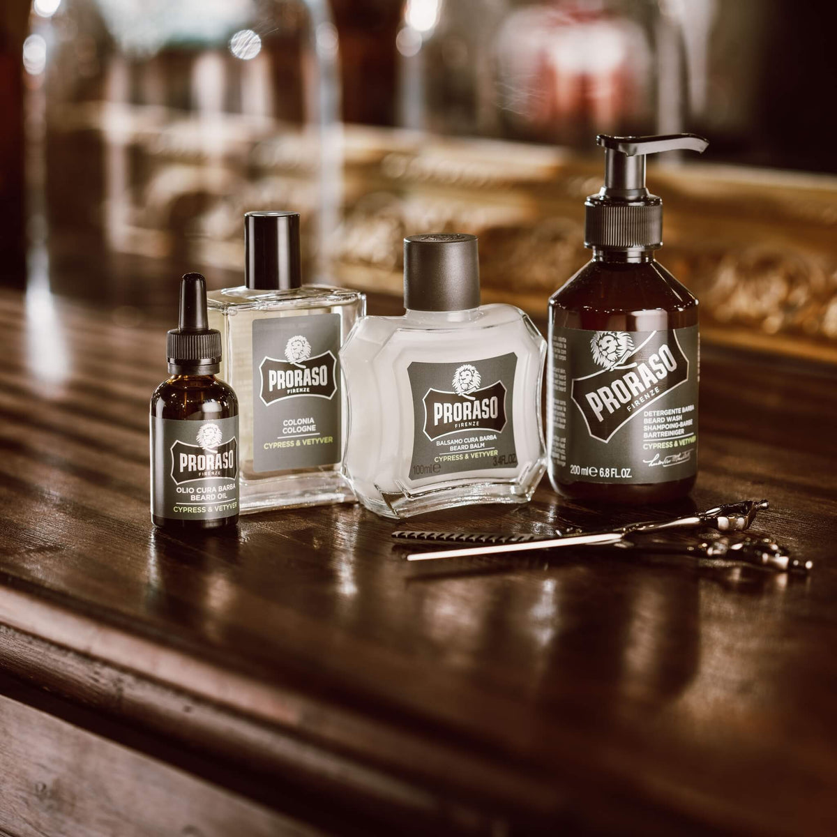 Beard Shampoo, Cypress & Vetiver, 200 ml.