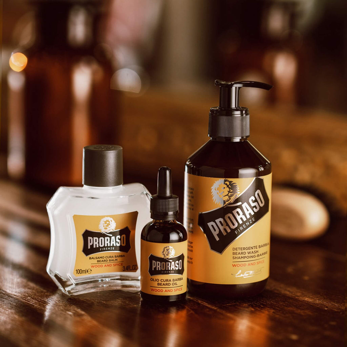 Beard oil, Wood & Spice, 30 ml.